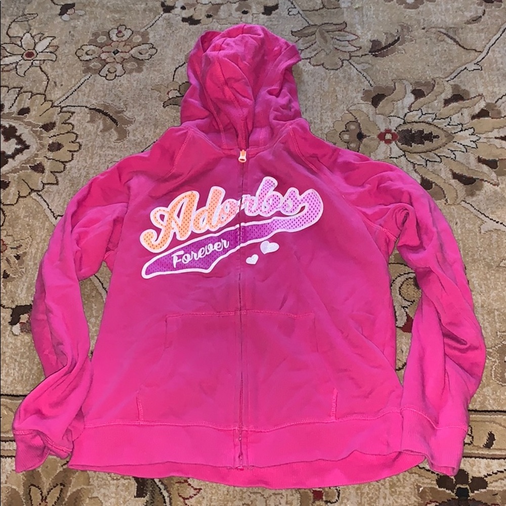 A pink adorable hoodie